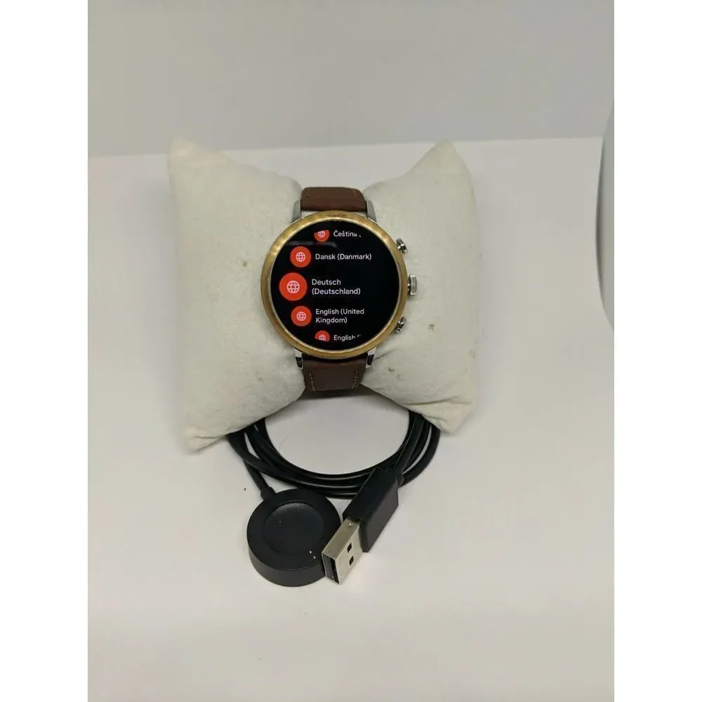 Fossil Gen 4 Authentic Genuine Digital Smart Watch FTW6016 BK245